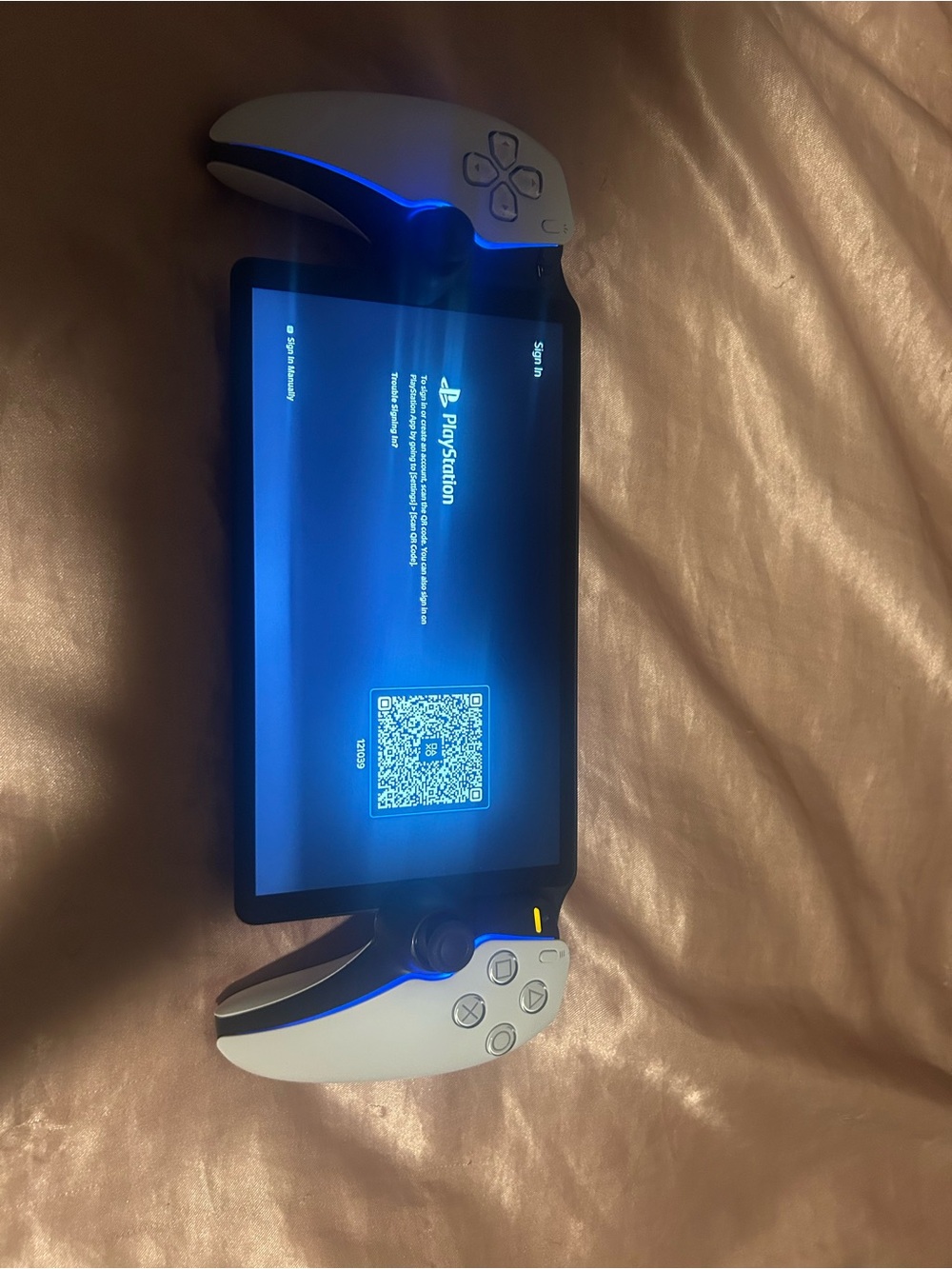 Sony PlayStation Portable Handheld Console White and Black